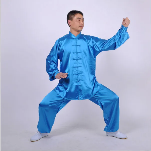 Chinese Kung Fu uniforms Long sleeve Tai Chi clothing South Korea Martial Arts Costume wushu Performance Suit Outdoor Apparel