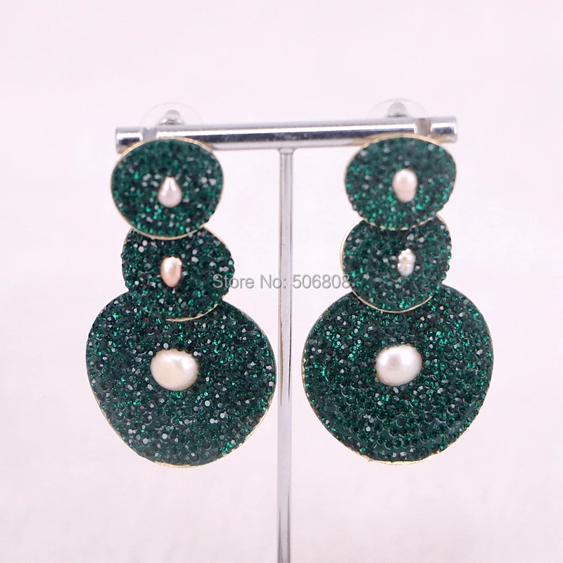 Женские круглые серьги Zyunz 3 пары с мелким жемчугом|dangle drop earings|dangle earringsdrop dangle earrings