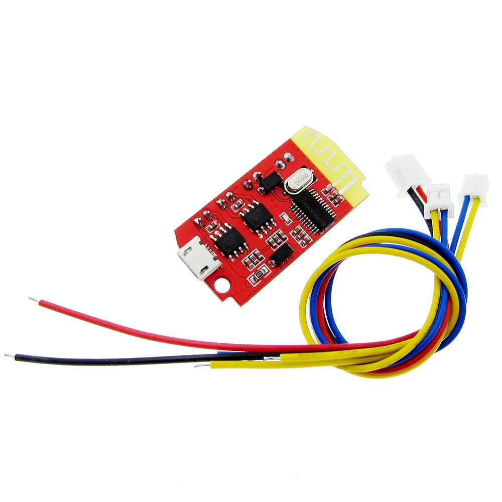 

DC 3.7V 5V 3W Digital Audio Amplifier Board Double Dual Plate DIY Bluetooth Speaker Modification Sound Music Module Micro USB