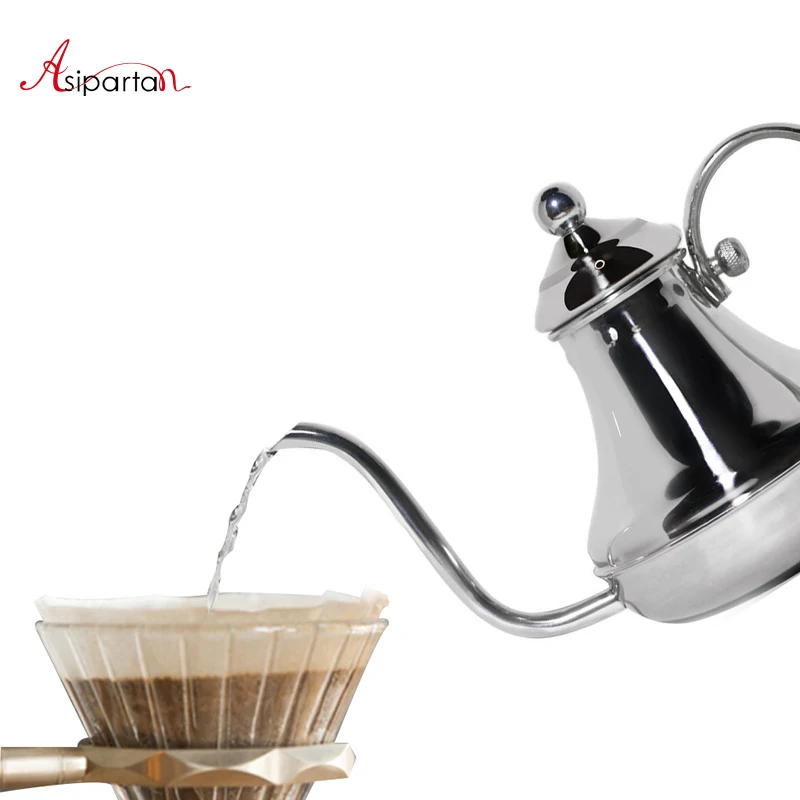 Asipartan المقاوم للصدأ أواني القهوة شاي قهوة percolators النمط الأوروبي مقبض طويلة معقوفة صنبور مياه الغلايات coffeeware Asipartan المقاوم للصدأ أواني القهوة شاي قهوة percolators النمط الأوروبي مقبض طويلة معقوفة صنبور مياه الغلايات coffeeware