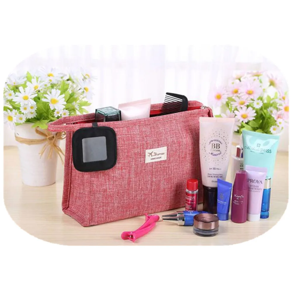 Latest Waterproof Nylon Travel Wash Bags Handbag Multifunctional Portable Makeup Cosmetic Bag