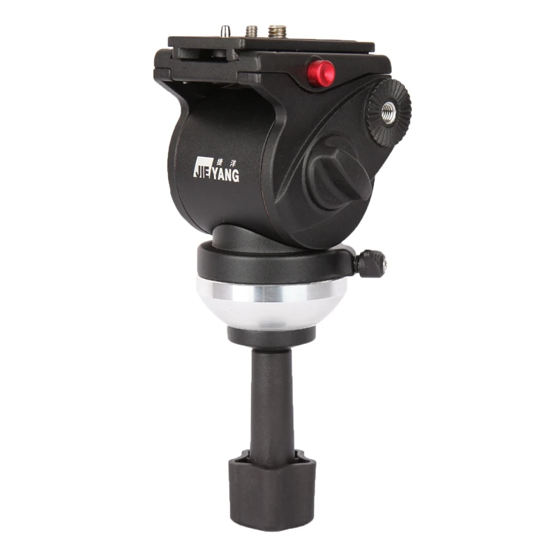  JIEYANG JY0508 Professional Multitube Tripod Stand Fluid Head For Panoramic Shooting Video Film DSL