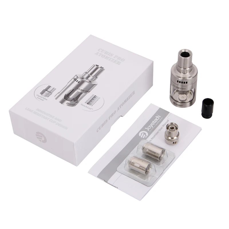 Joyetech Cubis Pro атомайзер с зазубриной катушкой LVC Clapton Coil Subohm Tank Joyetech Cubis Pro Tank