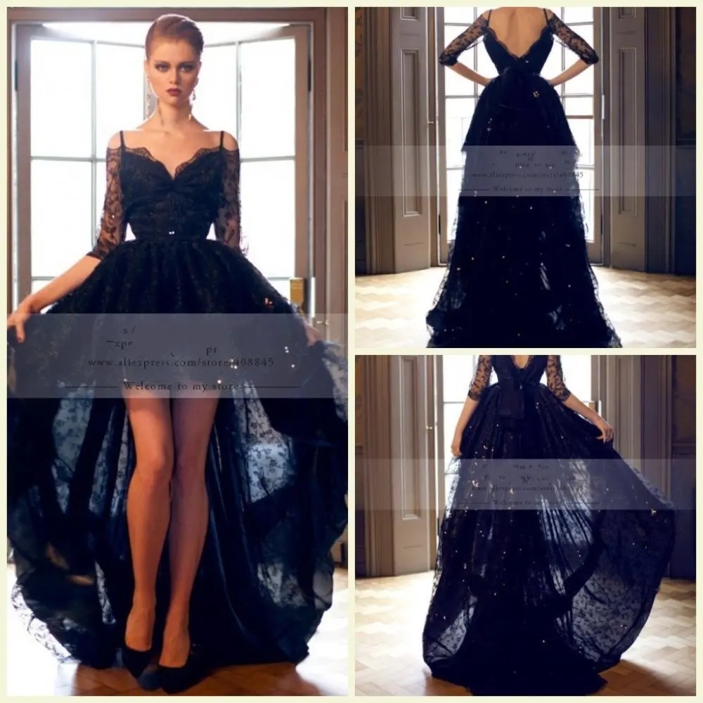 Long Sleeve High Low Dress