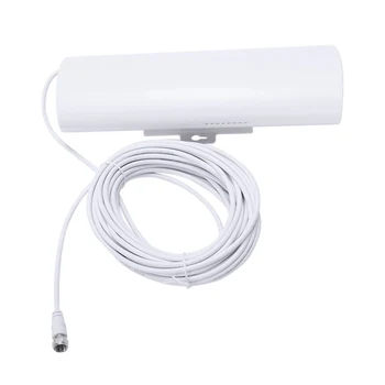 

New Outdoor Indoor Hdtv Antenna, Tv Antenna 80-100 Miles Range For Digital Tv With Smartpass Amplifier Signal Booster And Mult