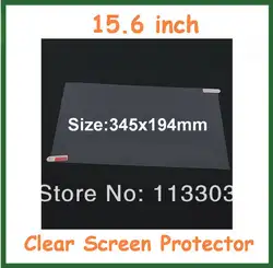 10 шт. Универсальный Ultra Clear ЖК-дисплей Экран Protector 15.6 дюймов защитный Плёнки для ЖК-дисплей ноутбука Тетрадь ПК Нет Розничная Вышивка Крестом