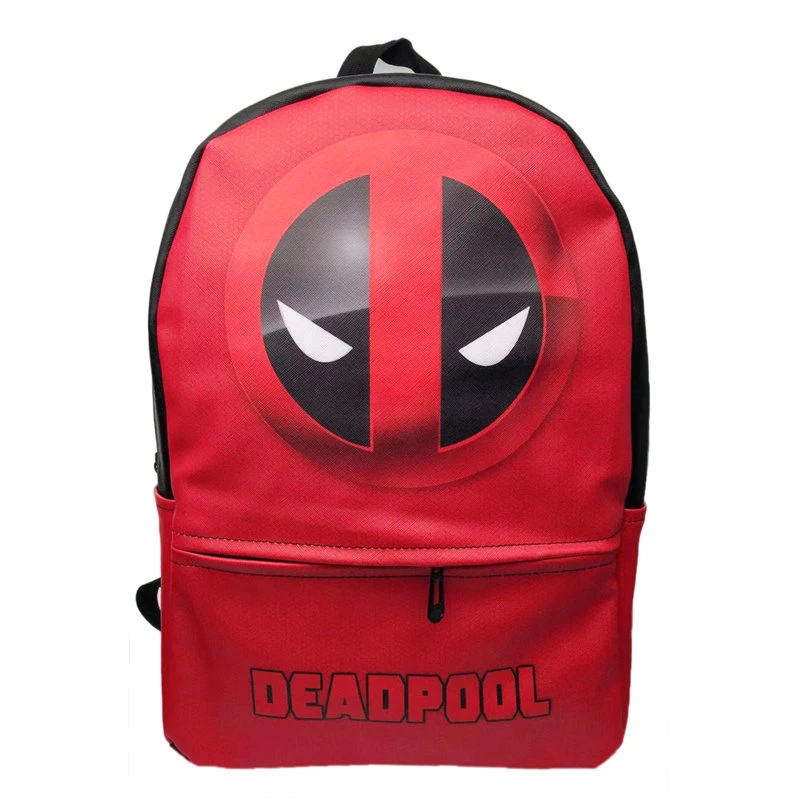 Deadpool Superhero Shoulder Backpack Knapsack Student Bag Schoolbag Rucksack New