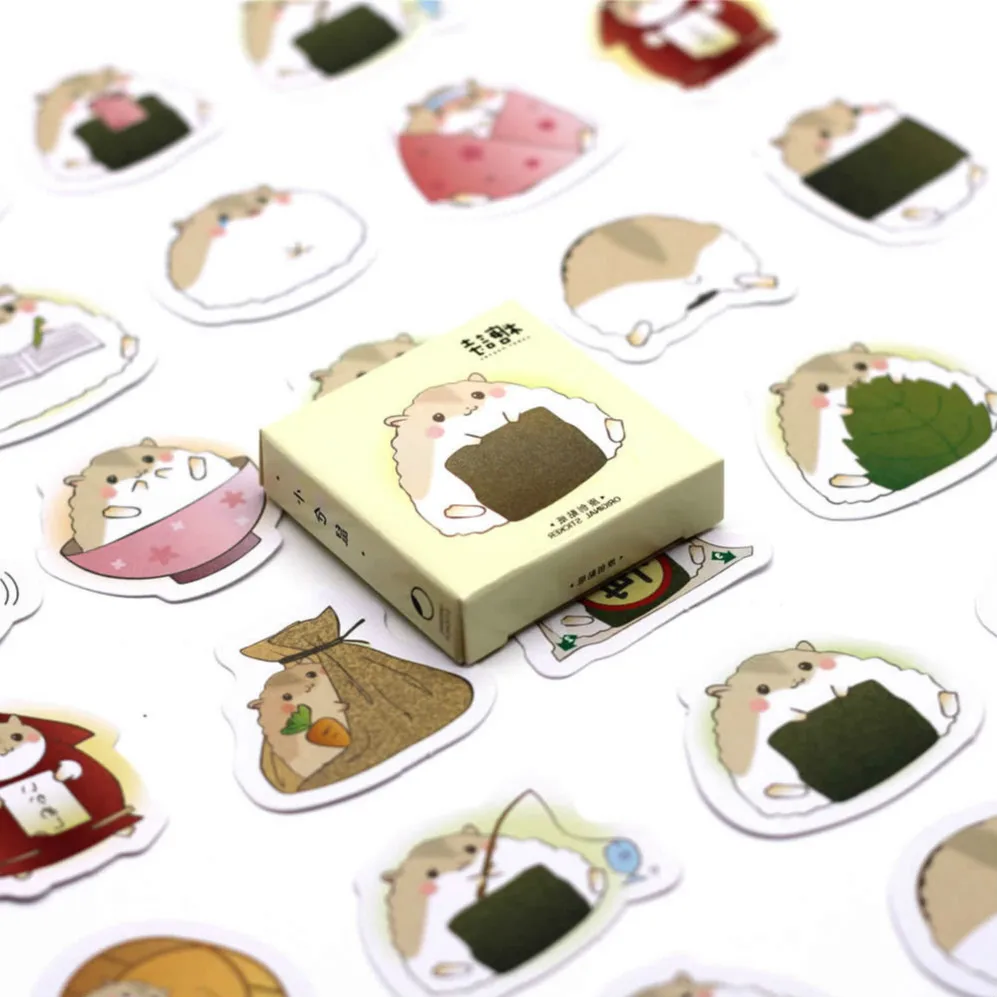 

1pcs Hamster Cute Cartoon Stickers Puzzles Gift Toys Boy Girl Children