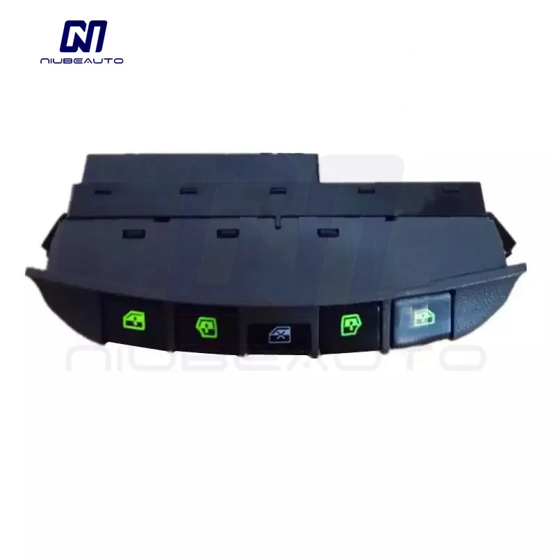 NIUBEAUTO New Window Lifter Master Switch 5 buttons with Light for Chevrolet Sail 3 2015-2016 90925388 2