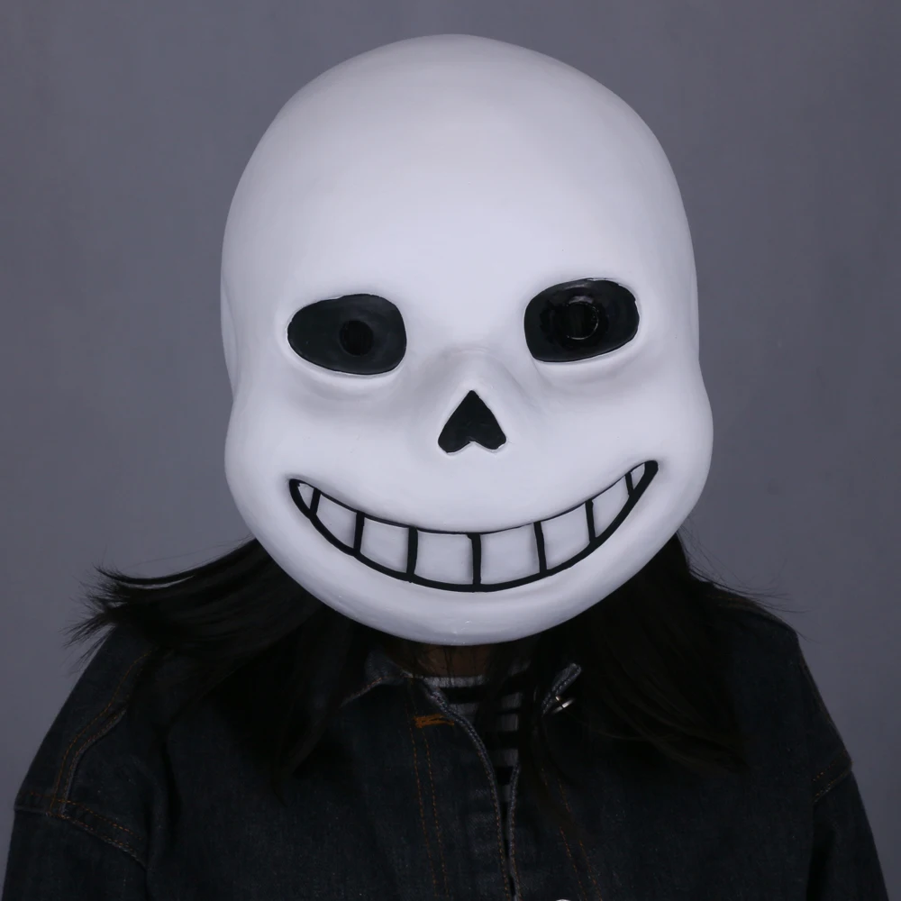 11 Halloween Costume Cosplay Movie Game Prop Mask Sans Undertale Helmet Hard Latex Cosplay Sans Papyrus Helmet Full Head Masks (6)