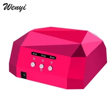 WENYI 36 Вт УФ светодиодная лампа для сушки ногтей 4 цвета ромбовидный Светодиодный УФ лампа для ногтей отверждение для УФ светодиодный гель лак для ногтей инструменты для дизайна ногтей