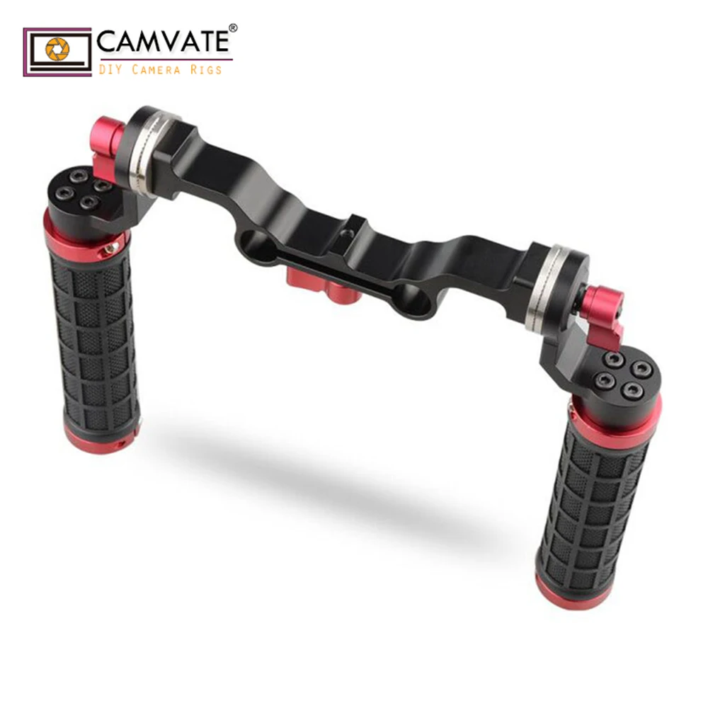 CAMVATE 15mm Rod & Soft rubber grip Shoulder
