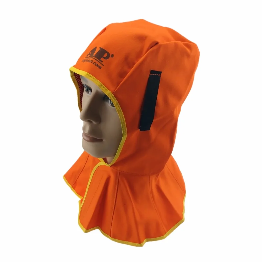 Welding Hood Washable Flame Retardant Fabric Cotton CE Certificated