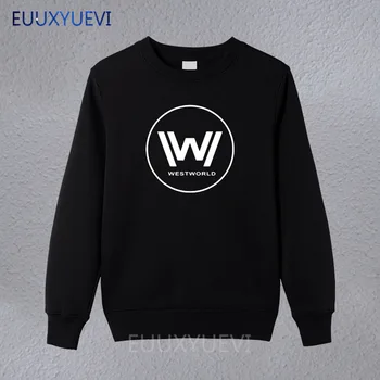 

2018 New TV West world Men sweatshirts O-neck Cotton West World hoodies Men Fashion pullover euu-326