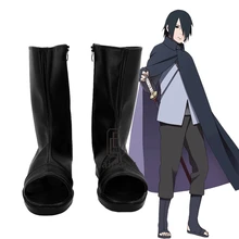 Аниме «Boruto Naruto The Movie Uchiha»; обувь Саске для костюмированной вечеринки на Хэллоуин; обувь на заказ