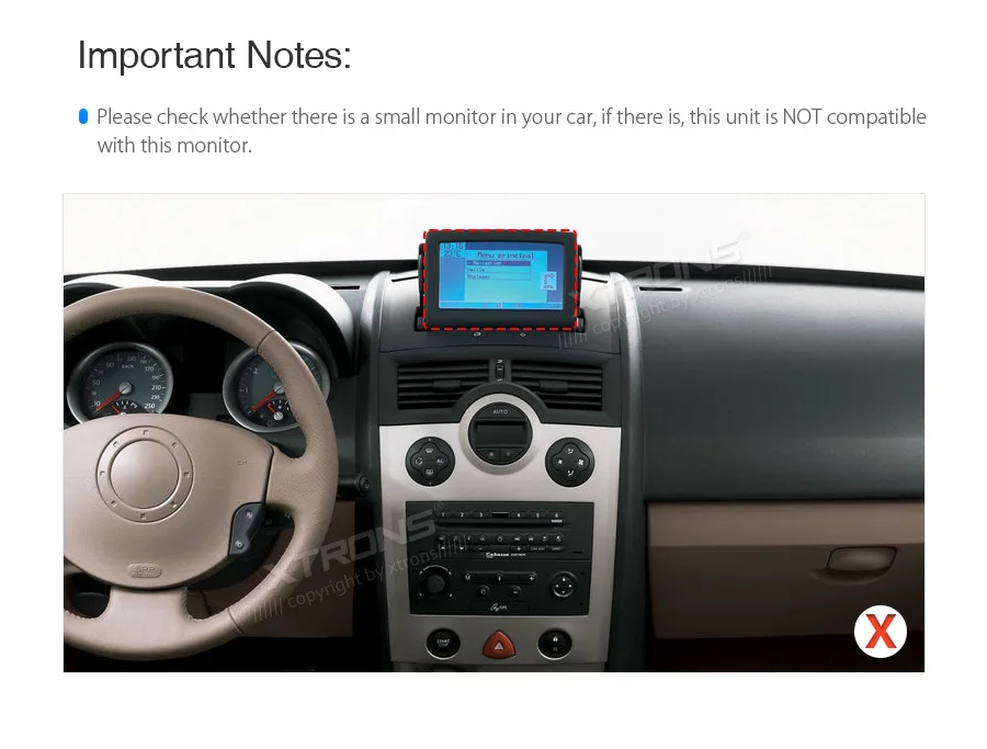 Perfect 7" Android 9.0 OS Car DVD Multimedia Navigation GPS Radio for Renault Megane 2002-2009 with External DAB+ Receiver Box Support 3