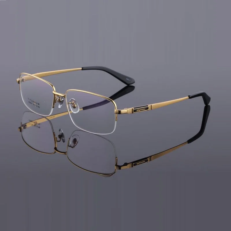 Мужская оправа для очков из титана ультра светильник ширина 150 см|titanium eyeglass