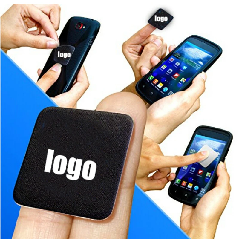 

1000 pieces Any Shape Customized Microfiber Mobile Sticky Cleaner + Customized Logo for Phone Sticker for Phone Custom Logo