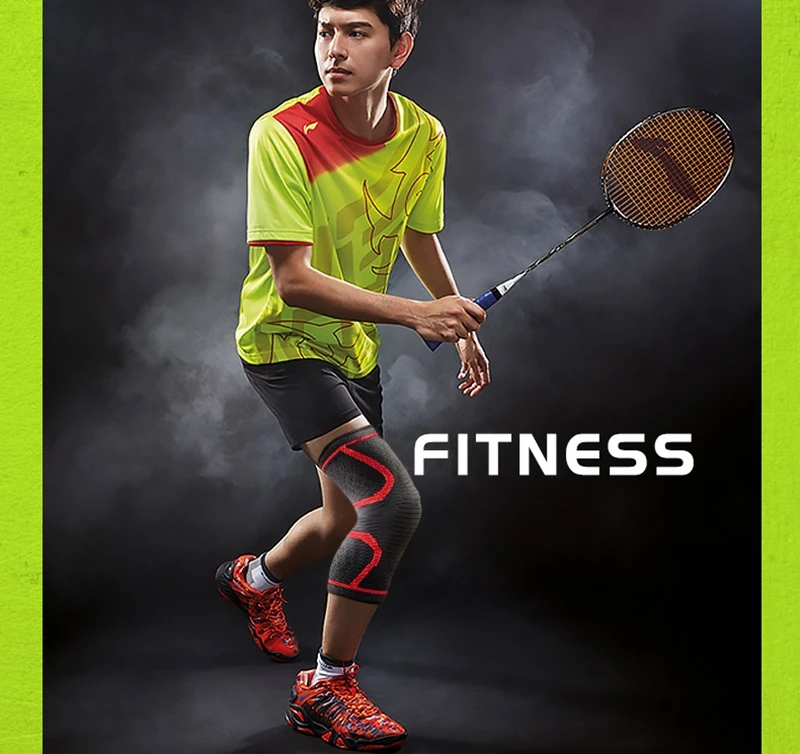 1PCS Breathable Basketball Football Sport Safety Kneepad Volleyball Knee Pads Training Elastic Knee Support Knee Protect (13)