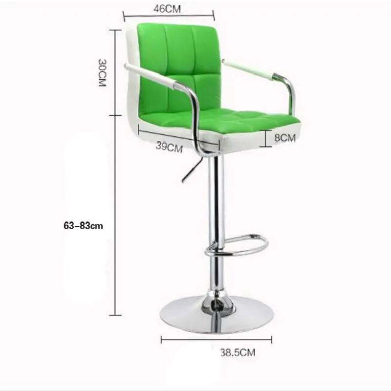 Барный стул простая мода несколько цветов барный стул с подъемником табуреты мягкие удобные регулируемый по высоте стул табурет де бар