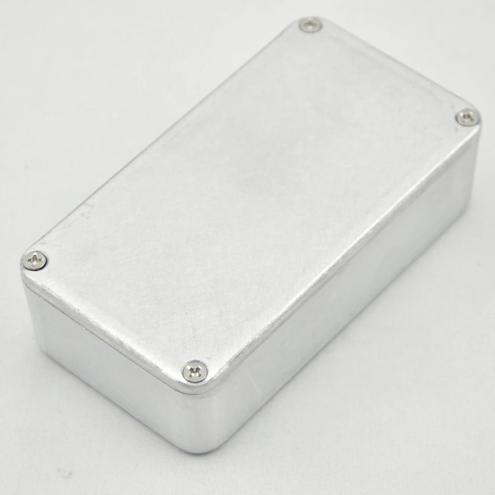 5PCS/Lot 1590B/ Style Guitar Effects Pedal Aluminum Stomp Box Enclosure for DIY Guitar Pedal Kit