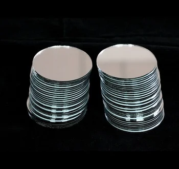

5cm diameter round mirror sticker , DIY accessory decorative miror pieces , acrylic mirror sticker , 100pcs per lot