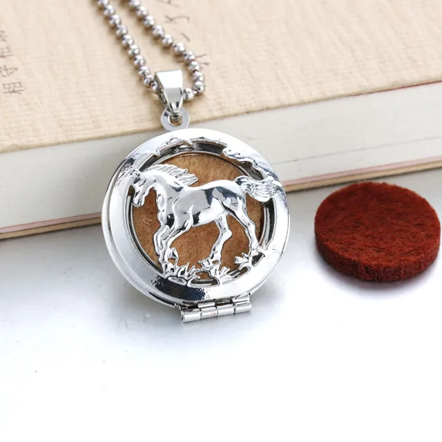 Horse Shaped Perfume Locket
