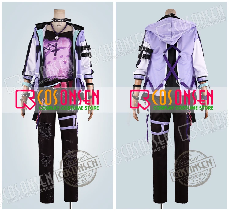 Звездный ансамбль Mika Kagehira Scout! Карнавальный костюм Яд Костюм аниме Косплей