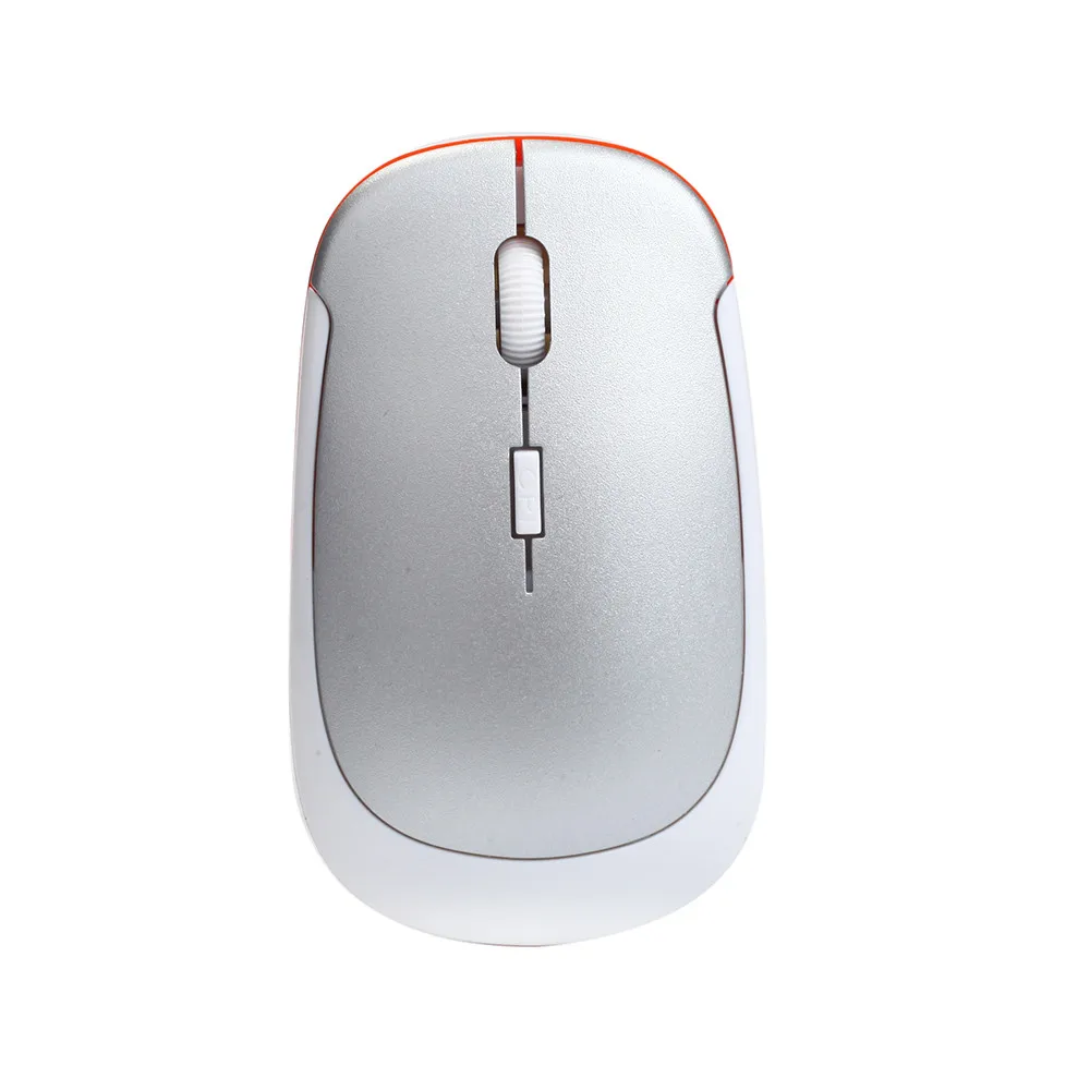 

VOBERRY Simple ultra-thin 2.4GHz wireless optical mouse business office USB receiver for laptops feel smooth comfortable mouse