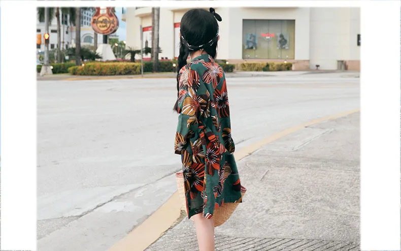 fashion 2018 print loose jacket for baby girls 11 12 14 years clothing infant big girls cotton belt light coats clothes for teenagers tops clothing  (13)