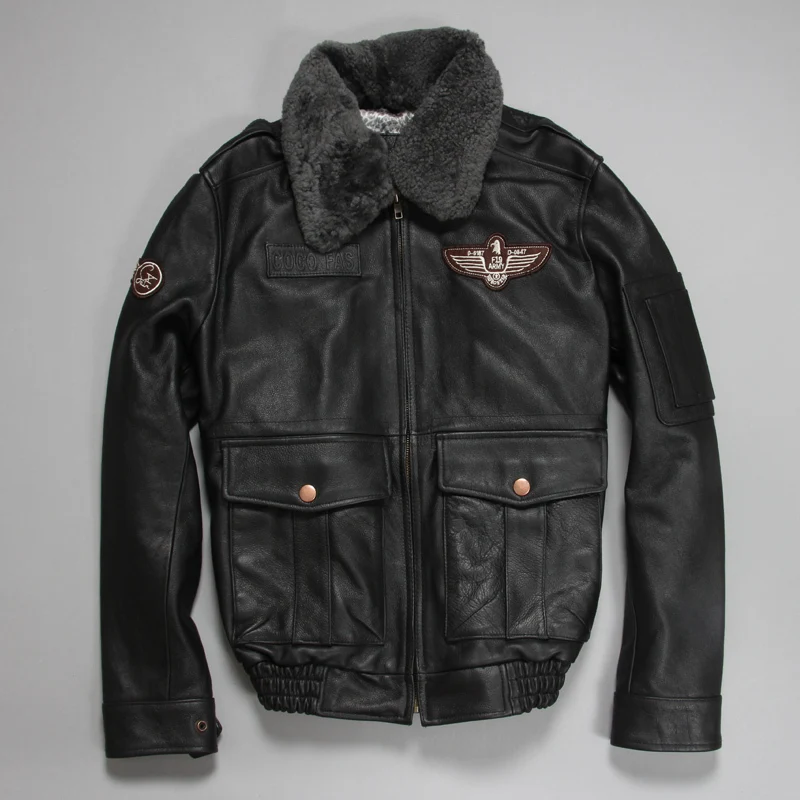 air force leather flight jacket