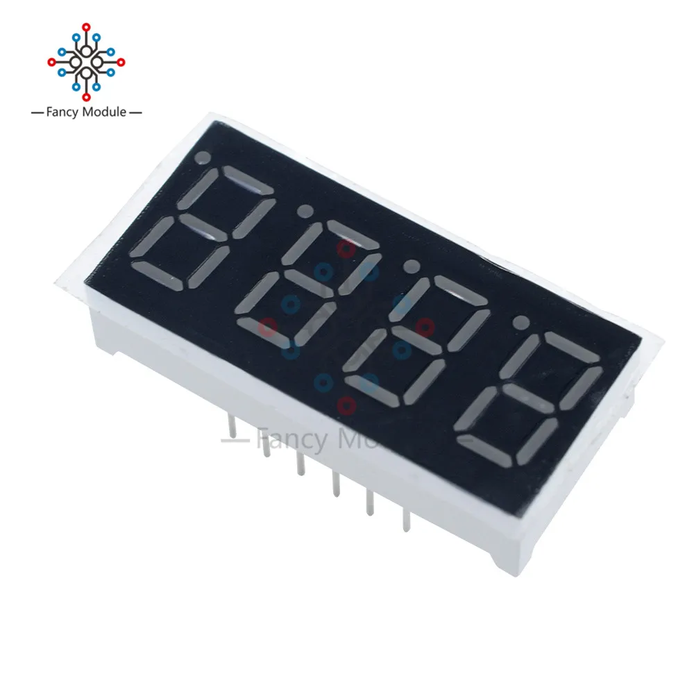 

2PCS 0.36 inch 4 digital LED display 7 seg segment Common cathode Red Best quality