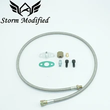 SuTong Turbos Turbo Oil Universal/Kit Linha de Alimentação de Água De Drenagem Adequado