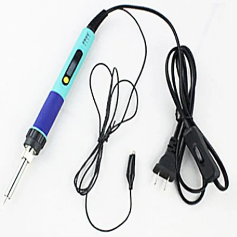 

ROHS 936d Digital LCD Electric soldering iron Adjustable temperature Electric Soldering station 220V 60W