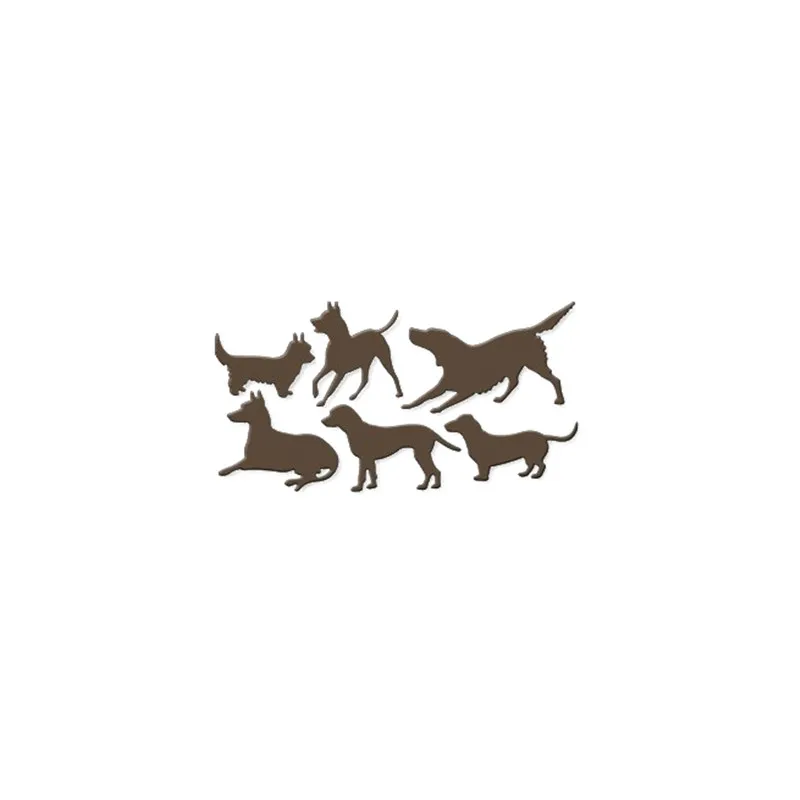 

Eastshape Dog Dies Set Metal Cutting Dies Pet Scrapbooking for Card DIY Album Embossing Paper Craft Dies Stencil New 2019