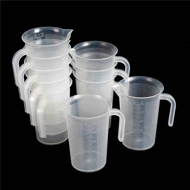 Plastic Kitchen High Quality Measuring Cups with Scale 250/500/2000ml