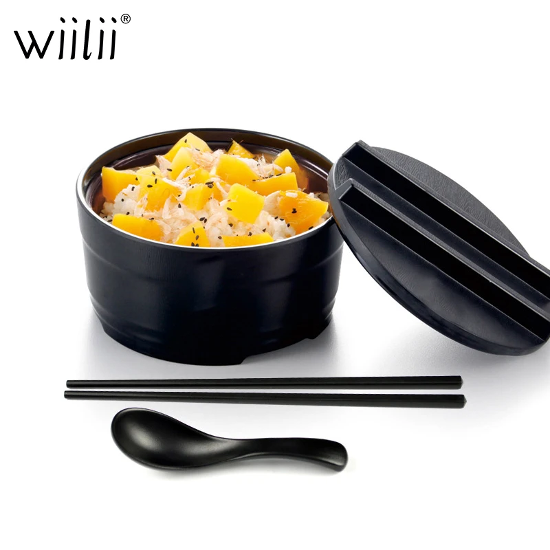 

Melamine Tableware Ceramic Simulating with cover For Instant Noodle Salad Heat insulation soup Ramen Bowl