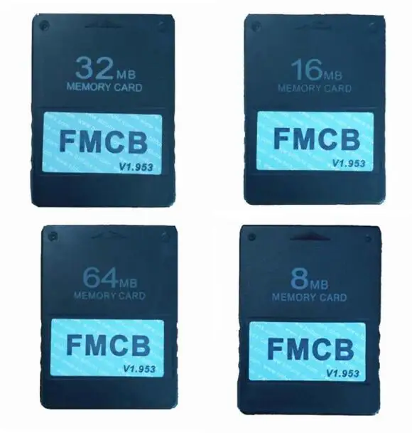 FMCB McBoot карта v1.953 карта памяти для sony PS2 Playstation 2 8 Мб 16 Мб 32 Мб 64 Мб карта памяти OPL MC Boot