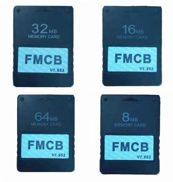 

10PCS FMCB Free McBoot Card v1.953 Memory Card for Sony PS2 Playstation2 8MB 16MB 32MB 64MB Memory Card OPL MC Boot