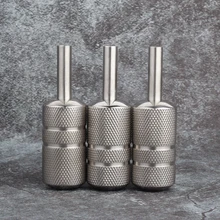 1 шт. YILONG нержавеющая сталь 25 мм насадки для тату поставки Серебристая Татуировка ручка машины