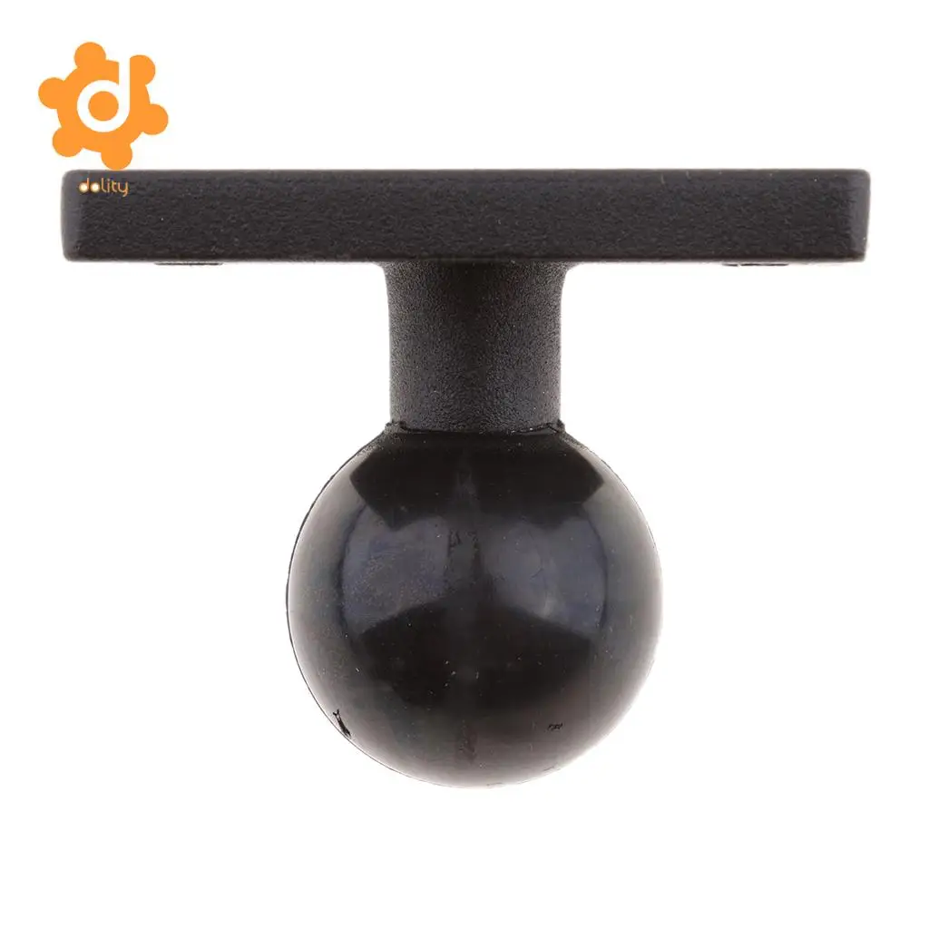Motorcycle Brake Clutch Reservoir Cover Base Mount GPS with 1 inch Ball