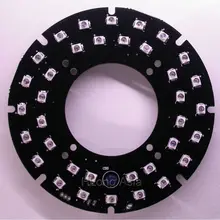 Чистый инфракрасный 36x ИК светодиодный щит для камер видеонаблюдения ночного видения(76 мм диаметр) для CS Стильный Объектив