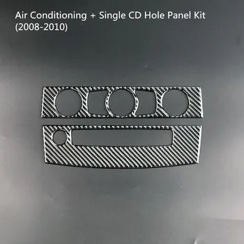 

For BMW E60 2004-2010 5 Series Car-styling Carbon Fiber Interior Trim Central Air Conditioner Outlet Decoration Frame Cover