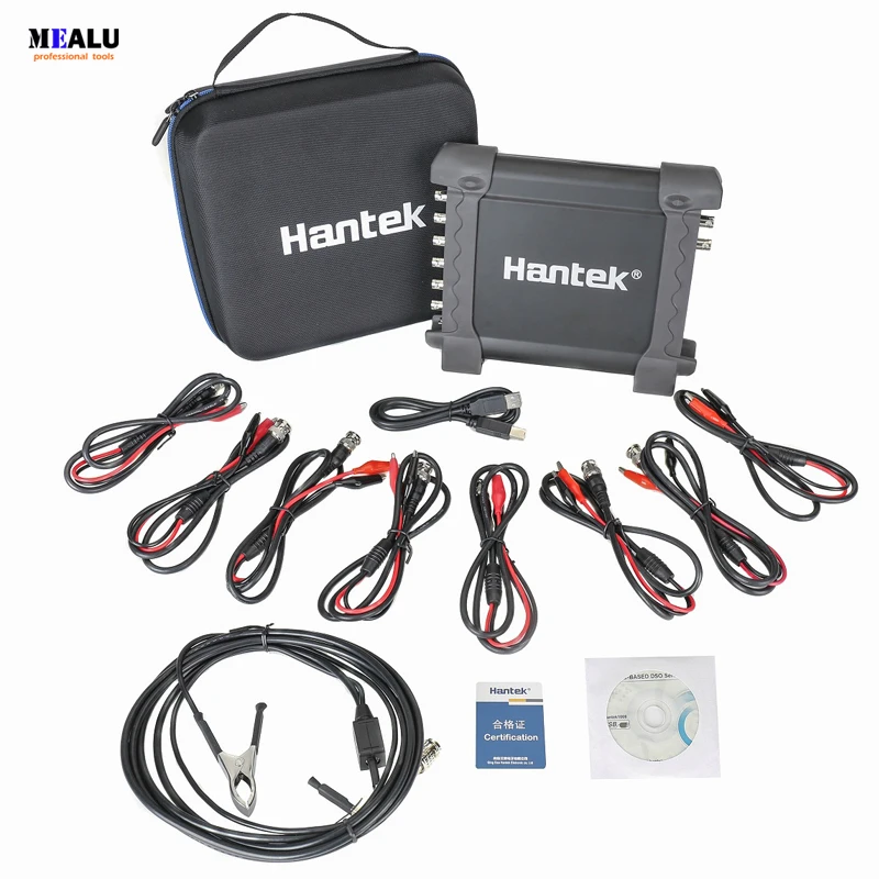Hantek 2.4msa S автомобиля тестирование Daq Программируемый генератор 1008c Usb 8ch Автомобильный диагностический осциллограф