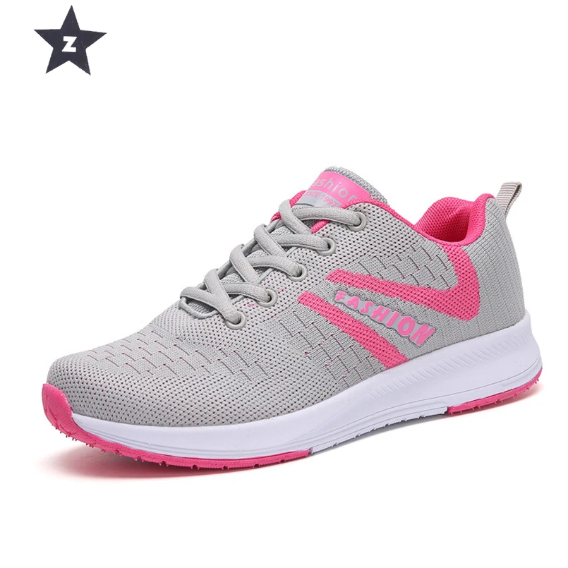 Armure Sport Purple Mesh Z De Fly Casual Lumière Pour Chaussures Sneakers gray Mode Respirant Powder Femme up Dentelle ash Black Marche R6fRwvqr