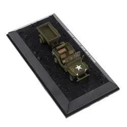 1: 72 Willys MB Jeep Модель-WWII США армейский двигатель модель дома коллекционные вещи игровой набор Декор