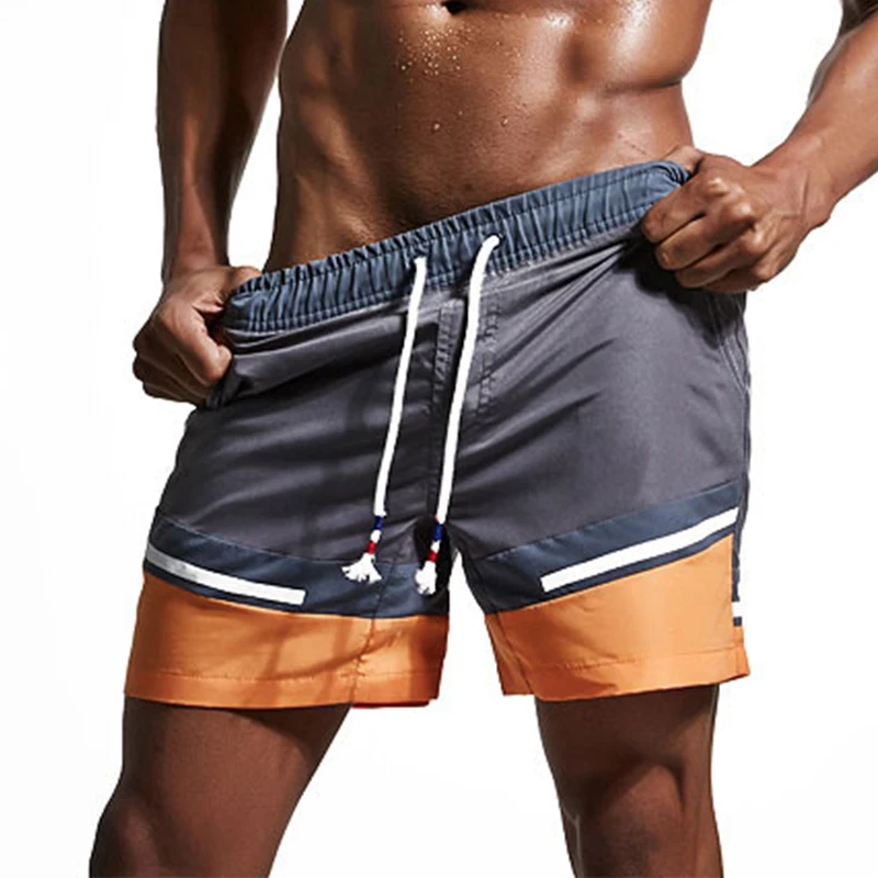 Брендовые мужские плавки Шорты для плавания боксеры maillot de bain homme C1761 | Спорт и
