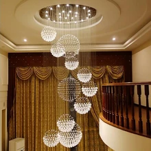 2019 venda quente nova espiral led lustre de cristal k9 após a venda o estar do lobby escamas + frete grátis