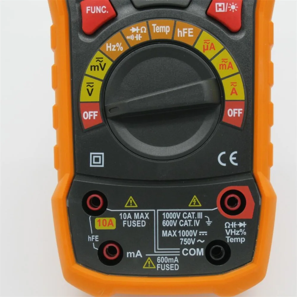 PEAKMETER Цифровой мультиметр ms8234 6000 отсчетов с температурой в цикле работы USB
