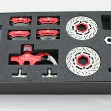 FID 4 Колеса Гидравлический Тормоз Для BAJA 5B 5 Т 5SC(красный цвет